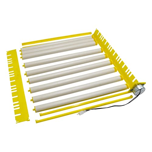 F Fityle Plateau D'Incubation Automatique Œufs Couveuse Plateau Rouleau Plastique Contrôle Température pour Élevage Poulets Canards Oiseaux Adapté Aux Petits