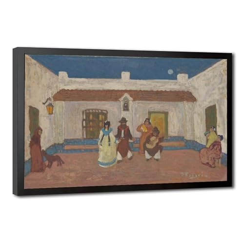 Pedro Figari Danse créole : sublimez un mur vide avec cette toile vintage Hanga