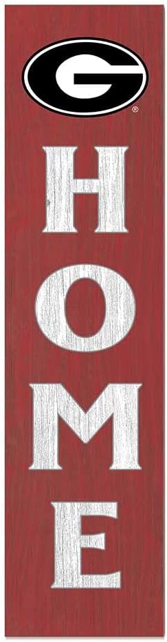 12x48 Leaning Sign Home Georgia Bulldogs