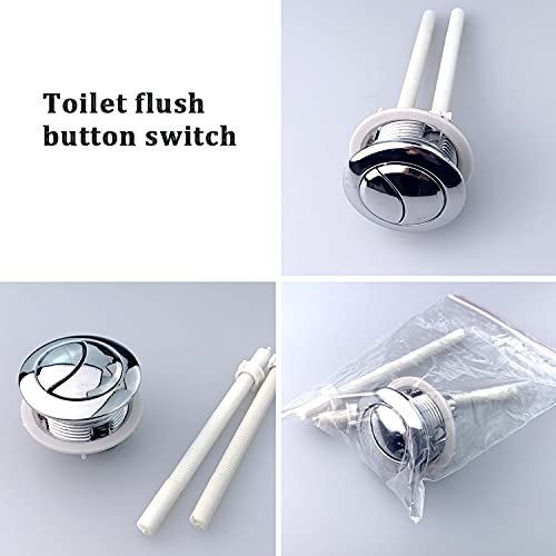 Gold Toilet Dual Push Button Toilet Water Tank Swi... – Grandado