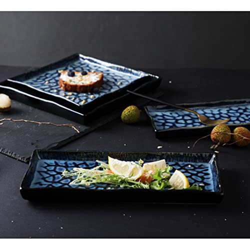 Plato Cuadrado de Cerámica para Sushi y Postre miniatura 3