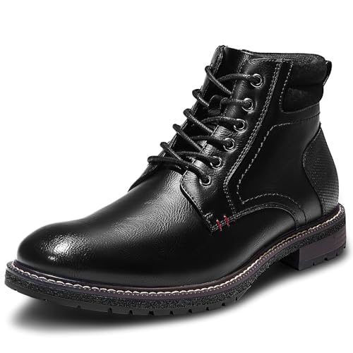 Men's Chukka Ankle Boots with Side Zipper