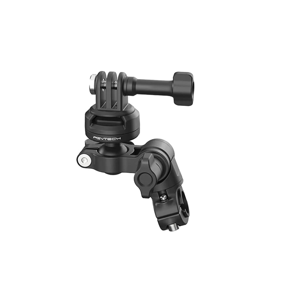 PGYTECH CapLock - Supporto per specchietto retrovisore per Action Camera Smartphone Cap Lock Handle Bar Specchietto retrovisore Bicicletta Bici Fisso Vlog Shooting