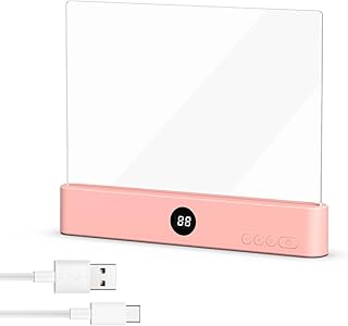 Reading Lamp Book, Smart LED Panel Booklight with 3 Colours and Timer, Multifunctional Book Lamp Also as Bedside Lamp & Ni…