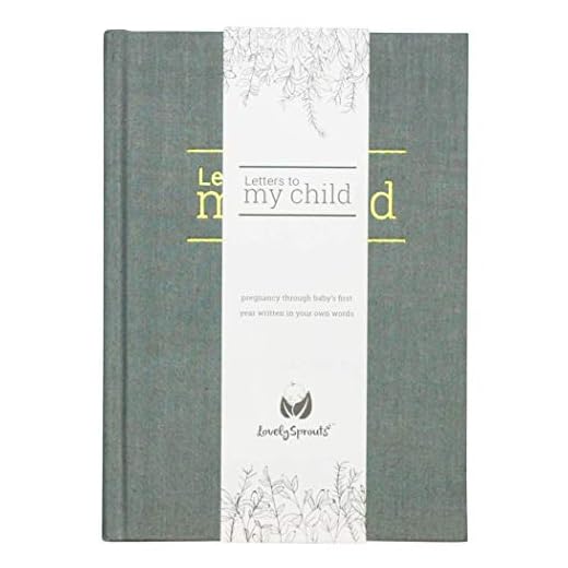Letters To My Child: A Beautiful, Gender Neutral Keepsake Pregnancy Journal and Baby Memory Book for Expecting Parent(s). A Modern Heirloom Baby Journal. Pregnancy Gift for First Time Moms. Customized and Personalized Letters to Baby (Gray)