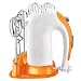 Elektrischer Handmixer 5-Gang-Handheld-Schneebesen zum Backen von Kuchen Mini Egg Cream Food Beater 300 W 2 Beater, 2dough Hooks, 2slice Stick