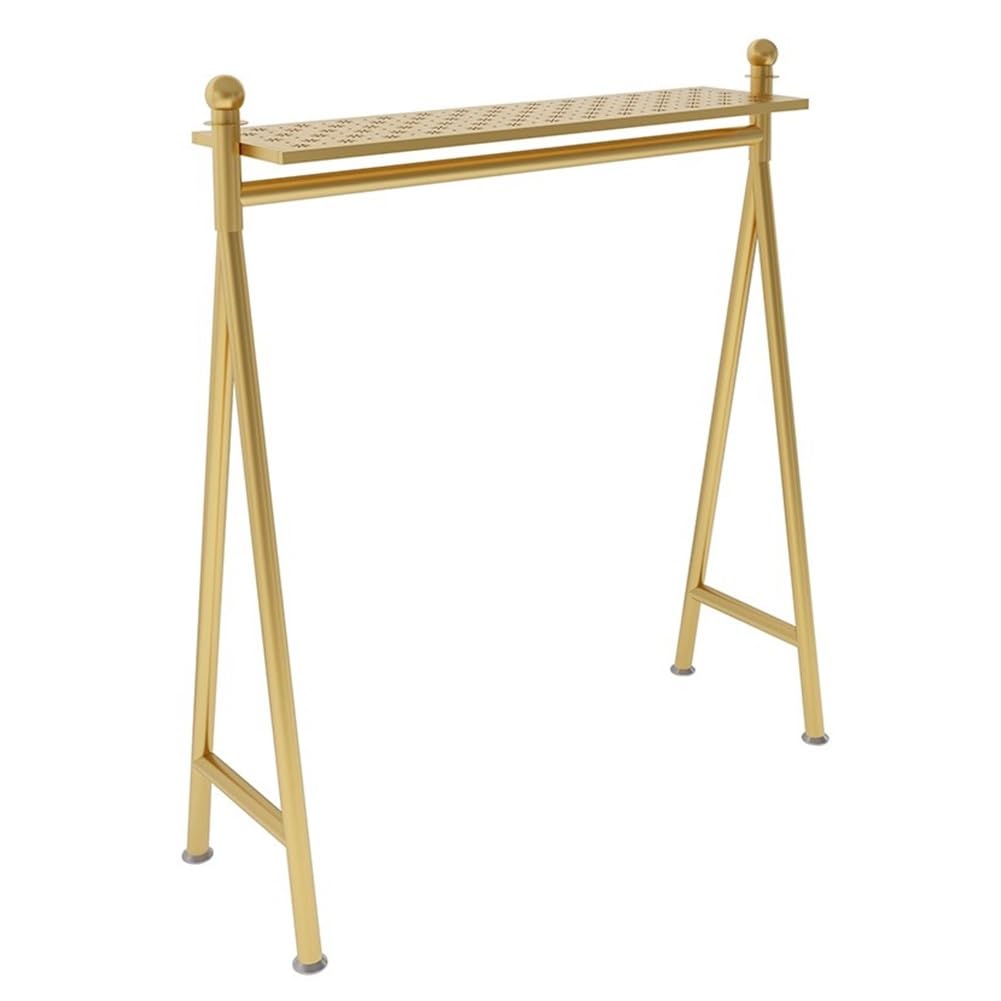 LRZPTDYU Vertical Clothes Hanger HeavyDuty Clothing Display Rack SpaceSaving Portable Organizer for Bedroom Living Room Retail Store (120x40x170 cm)