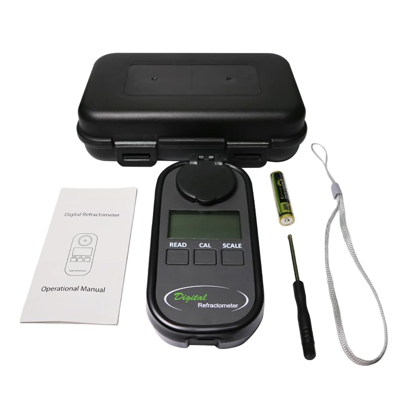 Digital Urea Refractometer, DEF Refractometer for Measuring Diesel Exhaust Fluid Concentration of Diesel Engines