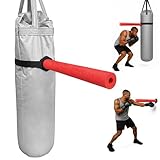 SlipStick: Boxing MMA Heavy Punching Bag Slipping Defense Reflex Foam Attachment, Head Movement Training and Dodging