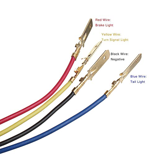 20led Carrimento Curch Tail Limpa De 12v 24v Indicador Traseiro Indicador De Freio Round Signal Sign