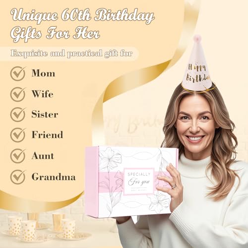 Zyphoria 60Th 1965 Birthday Gifts For Women, 60 Year Old Birthday Fabulous Gifts For Women, Cool 60Th Birthday Canvas Tote Bag Gift For Woman, Turning 60Th Cup Birthday Basket For Her(1965 Vintage) - 8