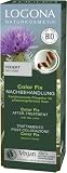 LOGONA Naturkosmetik Après traitement Color Fix pour couleurs capillaires à base de plantes, fixe la couleur, soin capillaire, végétalien, lot de 2 (2 x 100 ml), crème