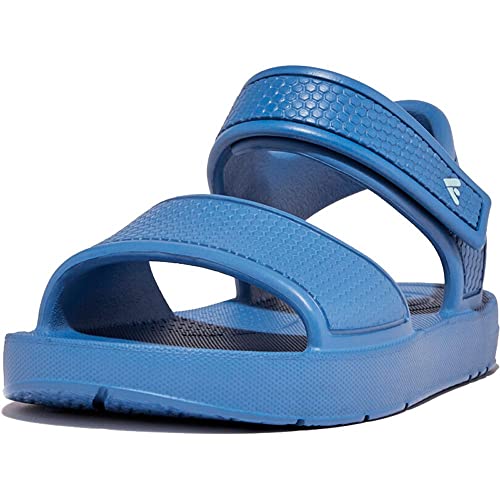 FitFlop Kids' Iqushion Kids Junior Ergonomic Back-Strap Sandals Rocket Blue 24