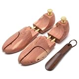 FORMA STABILE PER LE TUE SCARPE：Questo tendiscarpe in legno aiuta a mantenere la forma originale delle scarpe dopo l’uso quotidiano, riducendo pieghe e deformazioni sulla tomaia. Ideale per scarpe eleganti, mocassini, scarpe in pelle, sneakers e calzature da uomo o donna, soprattutto quando vengono riposte nell’armadio o utilizzate frequentemente.