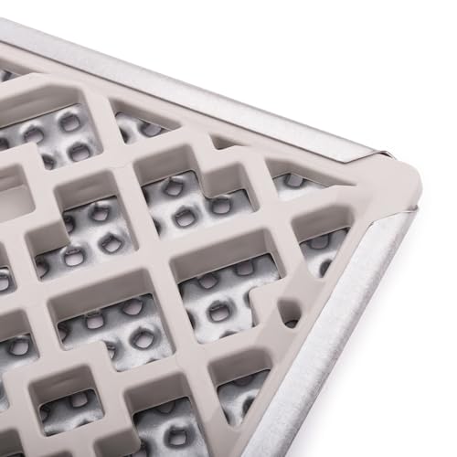 MIVOS Schleifbrett - Raspelbrett für Styropor - Reibebrett mit verzinktem Stahlblech-Raspelbelag - 380 x 155 mm - Egalisierungsbrett - Schleifer - Handschleifer