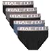 Produktbild Lovemist Packung mit 5 Herren Slips aus weicher Baumwolle Herren Unterhose Pant Unterwäsche S M L XL XXL