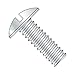 10-24 x 3" Machine Screws/Slotted/Truss Head/Steel/Zinc (Carton: 800 pcs)