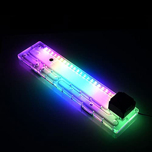 Bykski RBW Acrylic Distro Distribution Plate Waterway Boards with DDC Pump for Computer Tt Core P5 Water Cooling Case