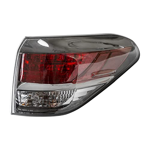 TYC Right Tail Light Assembly Compatible with 2013-2015 Lexus RX350