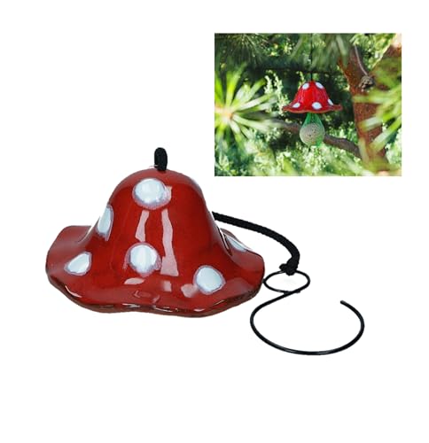 Midene Gartenstecker Keramik Handgefertigt - Gartendeko für Draußen...