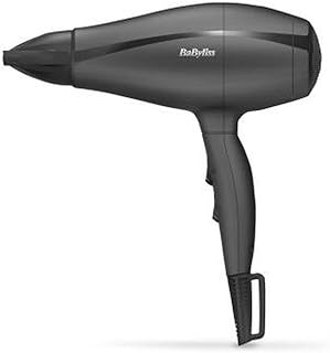 Babyliss 5910E Hair Dryer Power Dry Light 2000, Super DC Motor 2000 Watts, 2 Heat & 2 Speed Settings, Lockable Cold Shot, Made in Italy, Black