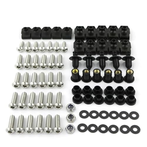 Fixation carénage Yamaha YZF R1 kit boulons inox pour remplacer les vis d'origine usées