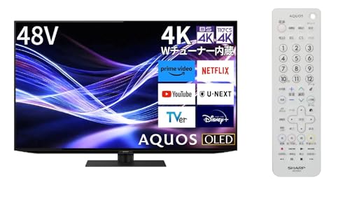 AQUOS有機ELディスプレイ48型 デンキチWeb / シャープ SHARP 4K有機ELテレビ 48V型 AQUOS OLED 4T-C48HQ2