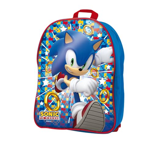 Lisciani Giochi Sonic 2 In 1 Card Games In A Backpack, 104536, Multicolore - 5