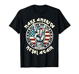 Make America Metal Again Trump Rock Heavy Music Thrash T-Shirt