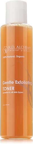 Tónico exfoliante suave 100% natural y orgánico. El mejor tóner para pieles opacas, secas y monótonas. Elimina las células muertas de la piel y