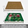 Thirstystone Merry Nutcrackers Single Tumbled Tile Coaster Manufactured in The USA Decorative, Stylish, Craft Your Own Collection #3