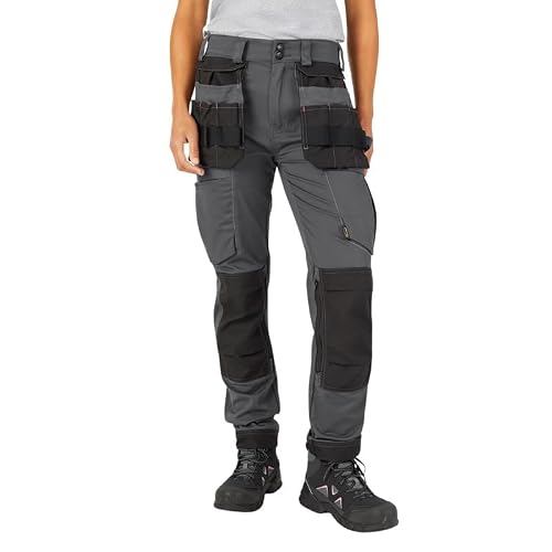 Dickies Women's Graphite Gray Performance Workwear Pants, 8