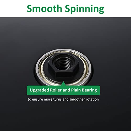 WinSpin 10\" Double Sided Prize Wheel with Desktop Stand Dry Erase 10 Slots Spinning Wheel for Pub, Party, Home Game, Carnival and Holiday Activities
