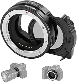 NEEWER EF to EOS R Mount Adapter with Drop in CPL Filter, Autofocus Lens Converter Ring Compatible with Canon EF/EF-S Lens to EOS R EOS Ra EOS RP EOS R5 EOS R6 EOS R3 EOS C70 R5C R7 R10 R8 R50 etc