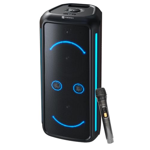 Portronics 250W Iron Beats 5 Prime Wireless Wheeled Party Speaker...