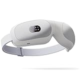ALLJOY Eye Massager with Heat and Vibration for Migraines, Bluetooth Music Eye Massager Mask, 4 Massage Modes for Relax Eye Strain Dark Circle Eye Bags Dry Eye, Ideal Gifts for Women/Men