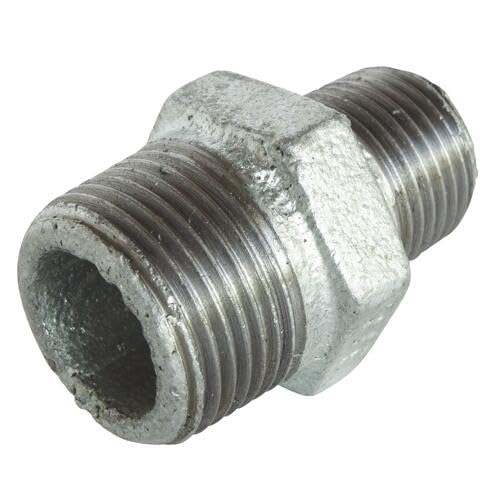 SOMATHERM FOR YOU - Reduzierte Muffe - Galvaguss - Außengewinde 15/21 Außengewinde 12/17 - N°245