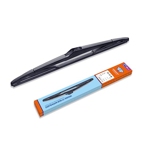 Image of 12 inch (12-M) Silicone Rear Wiper Blade Replacement for Ford Focus 2018-2012 Fiesta 2018-2011 /For Saab 9-3 2011-2006 9-5 2009-2006 Back Windshield Wiper For My Car