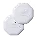 SABRE Wireless Window Glass Break & Vibration Detector Alarm with Security Warning Decal - DIY EASY Installation