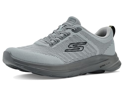 Image of Skechers Men's Go Walk 8 Day | Air-Cooled Goga Mat Insole, Ultra Go Cushioning, Dual-Density Outsole, Bungee Laces, Machine Washable