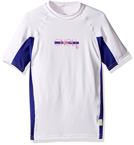 Image of O'Neill Girls Premium Skins Upf 50+ Short Sleeve Rash Guard