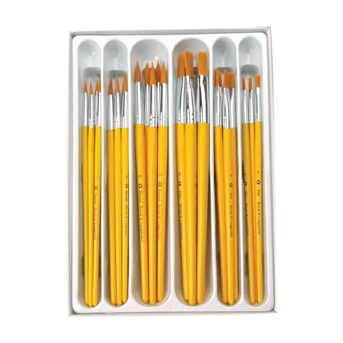 Royal & Langnickel RCVP-101 Set de pinceaux ronds/plats 30 pièces