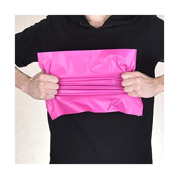 Kkbestpack GT83Y Versandtaschen, 100 Stück, 10 x 13 cm, aus Polyester, wasserdichte Tasche, selbstverschließende… – Bild 8