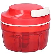 Zwiebelschneider,Gemüseschneider Haushalt Kordelzug Design Handbuch Gemüsehacker Shredder Fleisch...