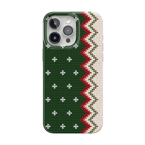 Casely iPhone 15 Pro Max Case | Grandpa's Sweater | Holiday Knit | Compatible with MagSafe | Classic Ultra Slim Design