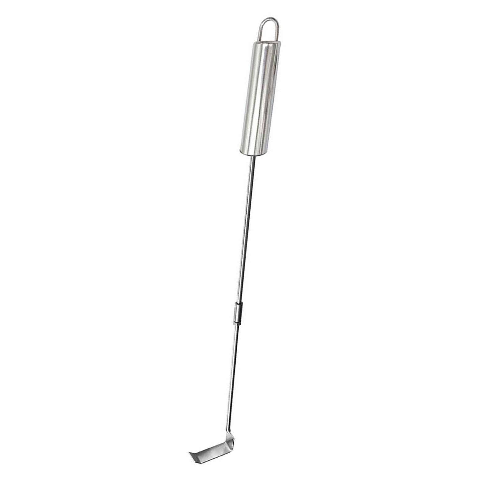 Râteau à Cendres En Inox 46 Cm - Parfait Pour Barbecue Et Poêle à Bois