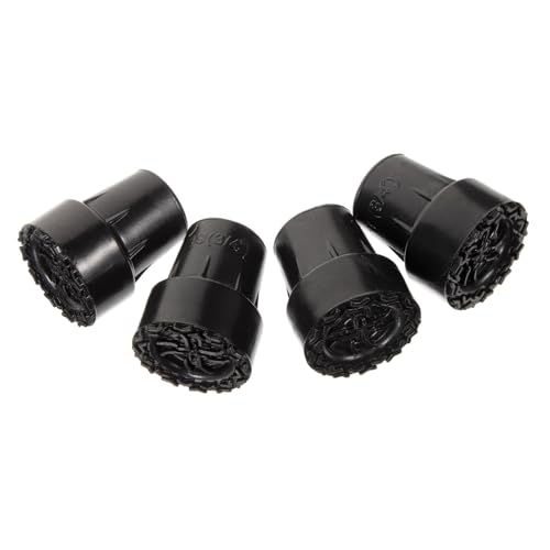 FOMIYES Crutch Tips for Walking Sticks Nonskid Cane Tips Lightweight Easy to Install for Stability Safety