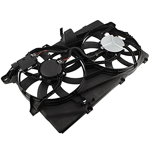 BOXI 621-392 7T4Z8C607A Dual Radiator Cooling Fan Assembly Fit for Ford Edge 2007 2008 2009 2010 2011 2012 2013 2014 2015 / for Lincoln MKX 2007-2015 - Image 5