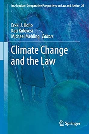 Climate Change and the Law: 21 2013th Edition book cover