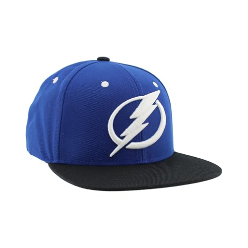 Image of ZHATS NHL Unisex-Adult NHL Officially Licensed Adjustable Snapback Hat Flat Bill Z11 Icon Two Color